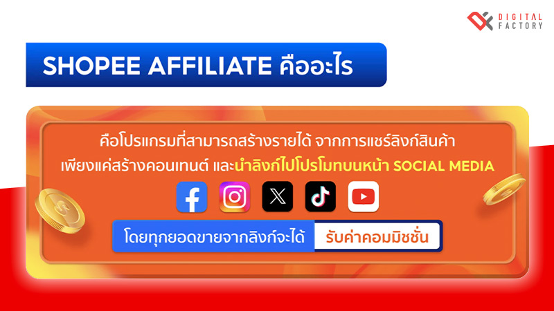 Shopee Affiliate คืออะไร