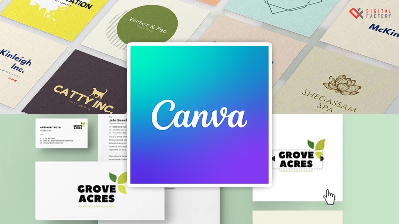 เว็บออกแบบโลโก้ Canva