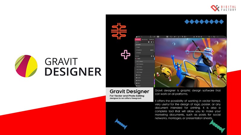 เว็บออกแบบโลโก้ Gravit Designer